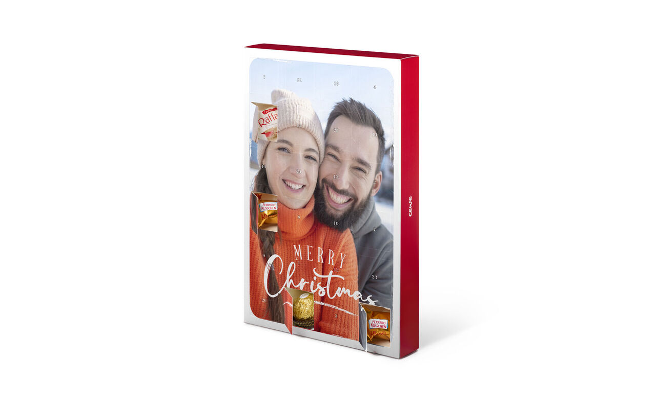 CEWE fotoboek met een kerstcover en liefdevolle ontwerp.
