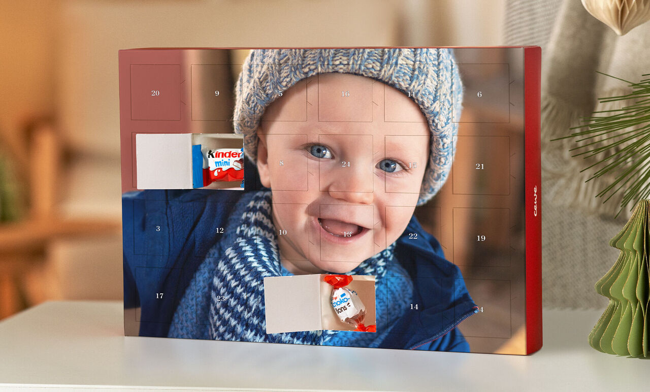 Adventskalender met liefdevolle verrassingen voor de kerstperiode.