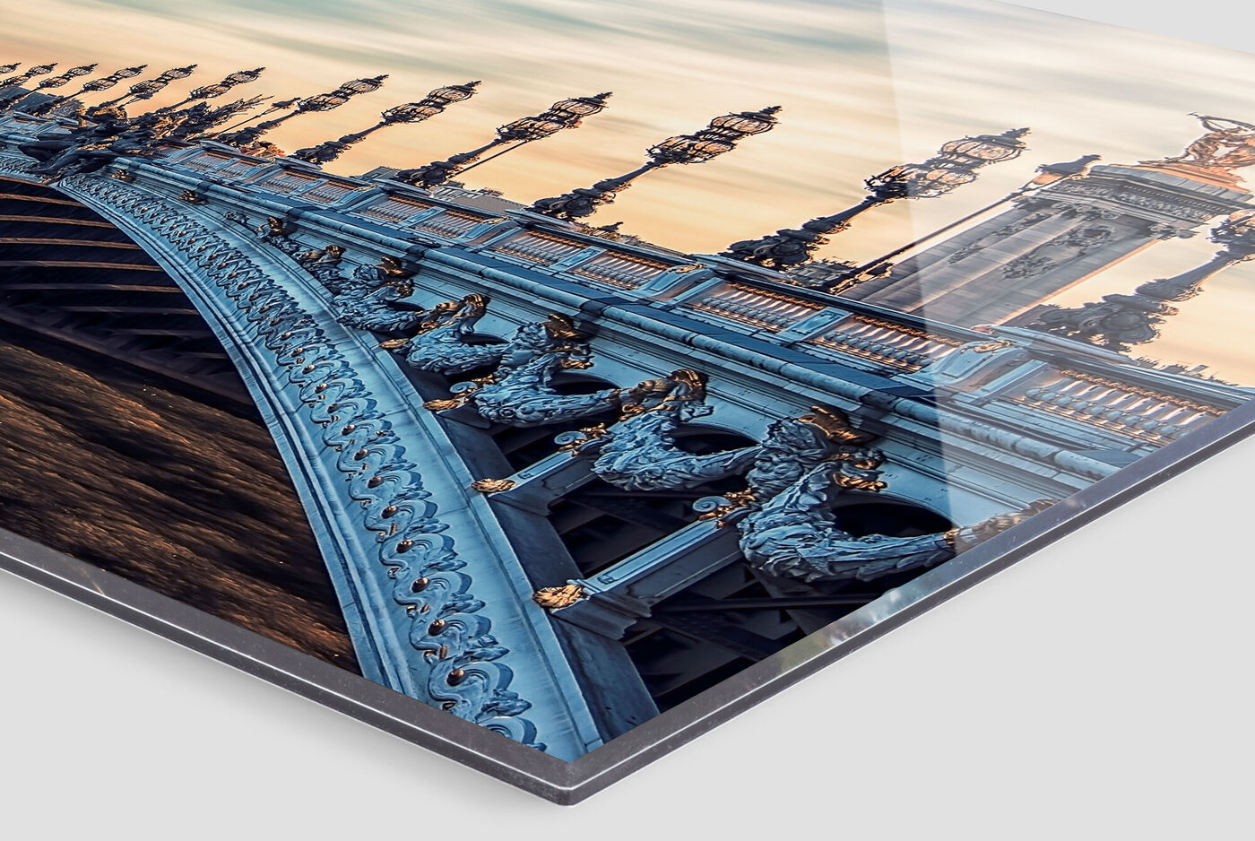 Detail van een prachtige wanddecoratie met kunstzinnige versieringen en elegante structuren