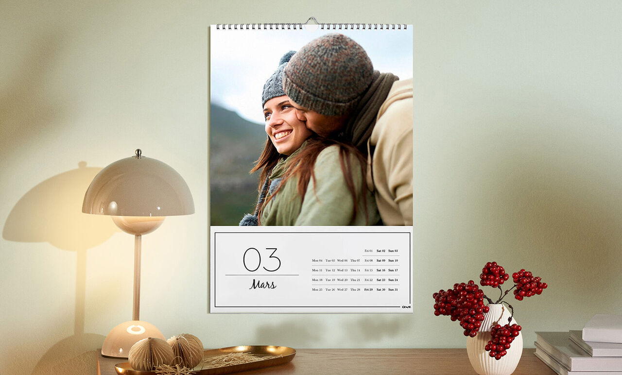Calendrier mural A3;