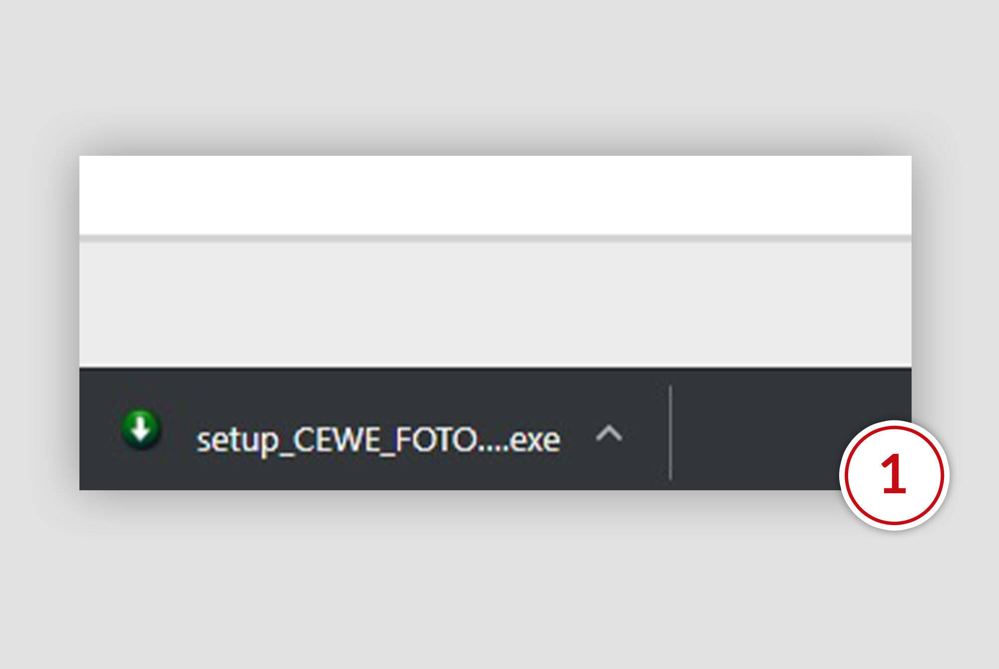Lien de téléchargement pour le logiciel CEWE Fotobuch